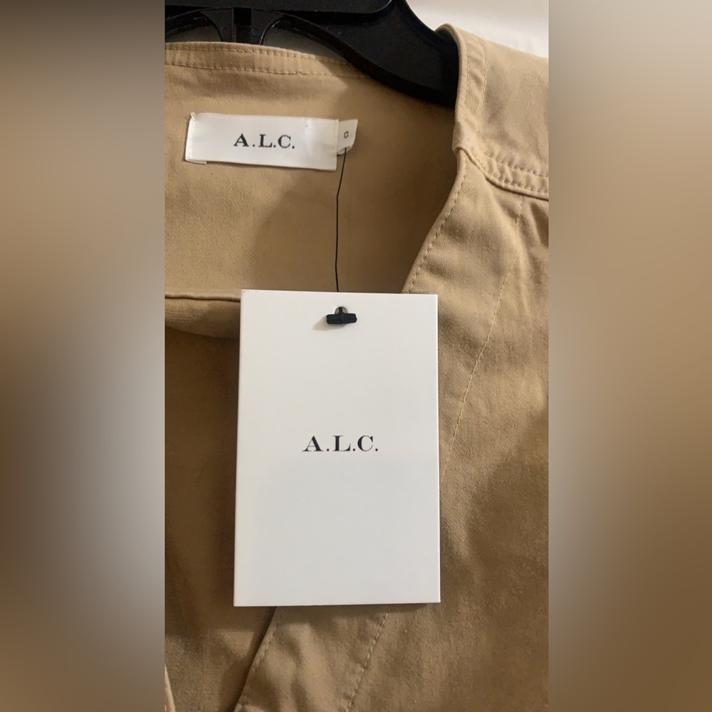 Brand New A.L.C Cade Tie Waist Jumpsuit - Picture 5 of 8